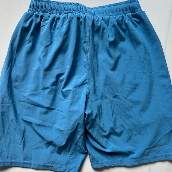 NEW Blue Toes on the Nose Swim Shorts with 2 Front Pockets Side Zip Pocket Small - Picture 4 of 4